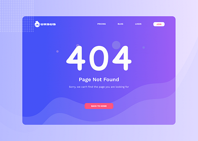 404 page 404 error 404 page design figma landingpage ui uidaily ux