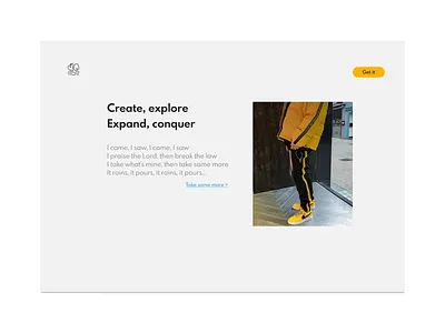 5ive shot fashion minimalism online shop online shopping online store uiux website