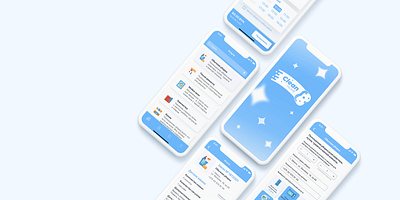 Cleaning application app design ui ux