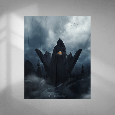 The Evil Witch artwork design digital painting digitalart illustration manipulation photo manipulation photoedit photoshop photoshop editing poster