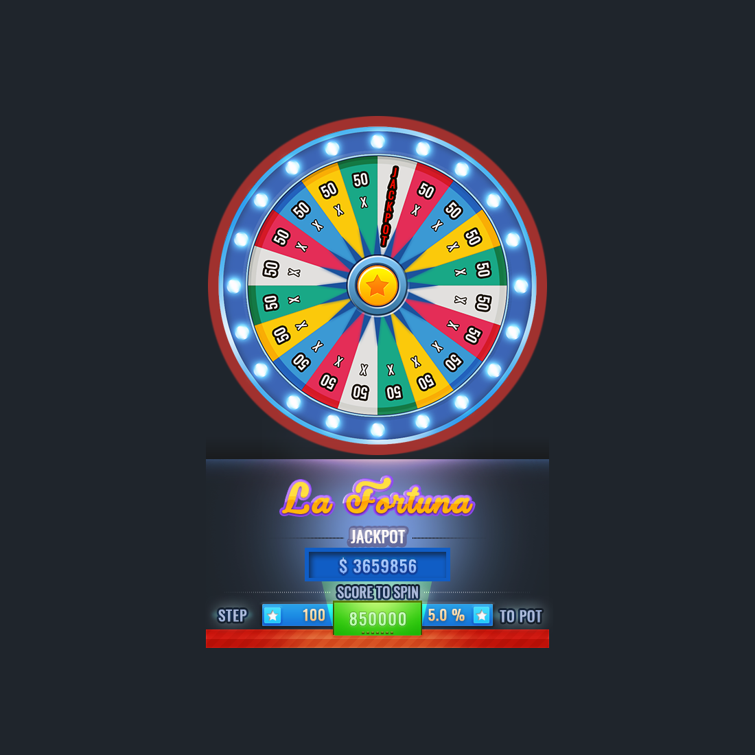 Example of Wheel of Fortune
