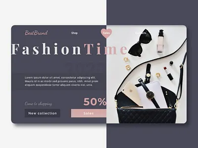 Fashiontime shot webdesign fashion