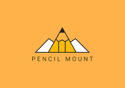 Mountain Pencil Company branding company logo design creative creative design creative logo illustrator logo logo design logo minimal logodesign minimal minimalist logo monogram logo unique design unique logo unique logo design