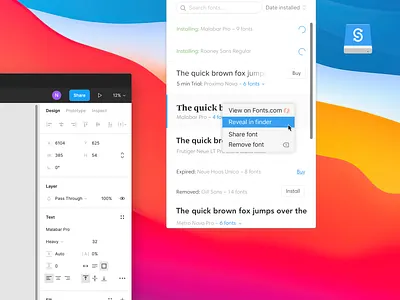SkyFonts desktop app