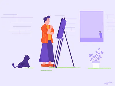 The Creative adobe photoshop art design flat graphic design illustration illustrator ui vector web