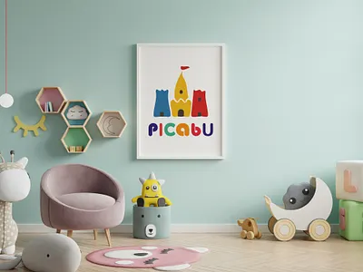 Logo for kindergarten adobe photoshop design graphic design illustration logo typography