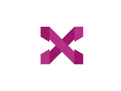 D & C arrow dc logo monogram negative space vector