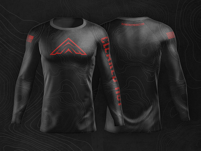 Cleared Hot Rash Guard apparel apparel design apparel mockup bjj branding jiujitsu military podcast podcast branding rash guard rashguard