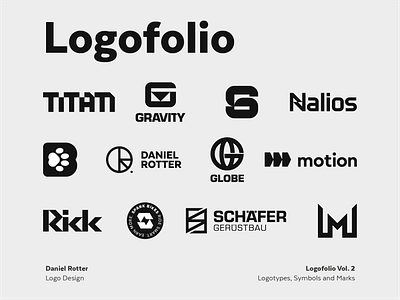 Logofolio Vol. 2 bike biking bmx ebike globe gravity logocollection logofolio logos motion mtb pedelec roadbike saas scaffolding sport sportswear technology titan