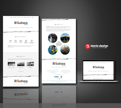 SubSea Pty Ltd Website website design website development