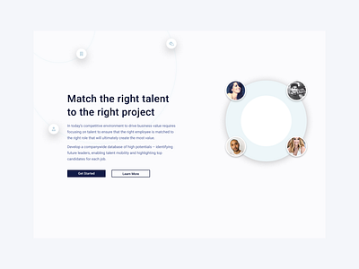 Landing Page - SAAS Business landing page design saas landing page ui ux