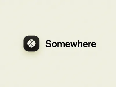 Somewhere | Another Brand Version | Dynamic Brand brand branding checkin identity illustration logo people remote team ui web
