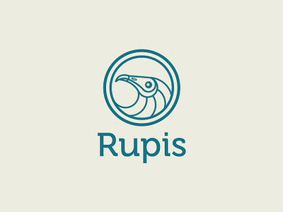 Rupis animals bird birdwatching branding clean design conscious conservation design ethical green illustration logo logomark minimal nature ngo nonprofit sustainability vulture wildlife