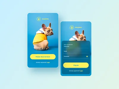 Sing Up - UI design challenge app daily 100 challenge daily ui dailyui dailyuichallenge design icon signup typography ui userexperience userinterface ux web