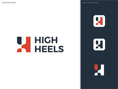 High heels logo clean logo flat flat logo icon initial logo logo logo design logodesign minimalist logo modern logo simple logo