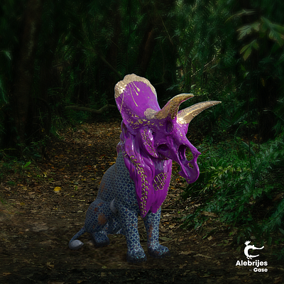 Second post from the "Alebrijes by Gase" collection 3d 3dmodeling art artist blender cgi charachter design design illustration substancepainter zbrush