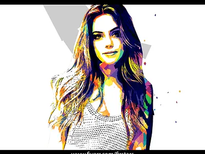 Wpap Popart Portrait awesome awesome art illustration popart portrait portrait art wpap