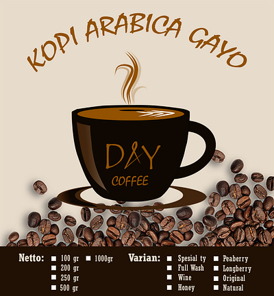 DAY / D&Y COFFEE coffee coffee aceh coffee cup coffee gayo coffeeshop design graphic design illustration ui ux webdesign inspiration webdesign