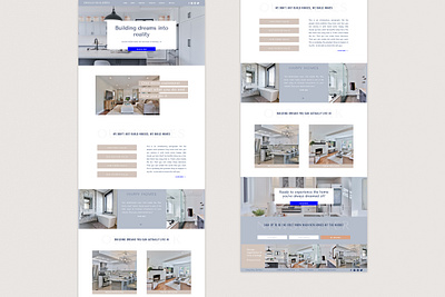 Dreamer | Showit Website Template design entrepreneurs home builders interior design photographer real estate real estate agent showit web design webdesign website website design website template