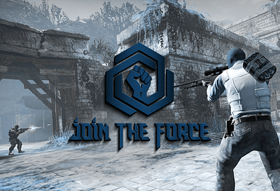 JOIN THE FORCE 3d logo design design illustration logo vector