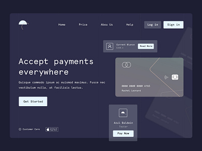 Payment UI Accept Design 2020 branding cards ui dashboard design delivery app design illustration logo logo design mobile payment payment app typography ui ux vector website