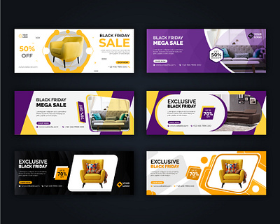 Black Friday Furniture Facebook Cover Template banner black chair clothes consumption cover facebook fashion flyer friday furniture holiday season sale social media sofa special table template thanksgiving web