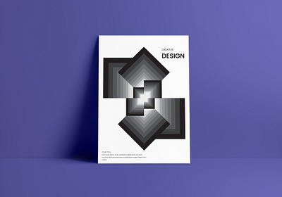 Monochrome geometric shape poster design 2 abstract abstract art branded collateral branding design geometric illustration interior interiordesign iridescent monochrome pattern poster posteraday print shapes squares