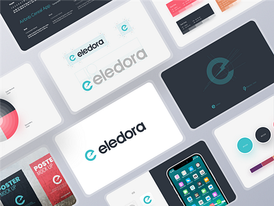 Eledora - Brand Book brand brand design brand identity brandbook brandbook mark branding branding design color palette electric guideline logo logodesign logomark logos logosystem logotype minimal popular redesign wordmark