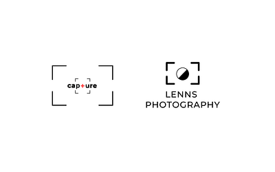 Photographer Logo design illustration logo minimal typography