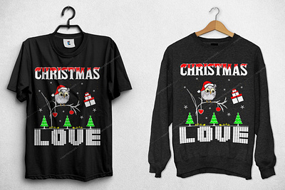 Christmas Love t-shirt design christmas t shirt christmas tree chritsmas t shirt design t shirt design maker