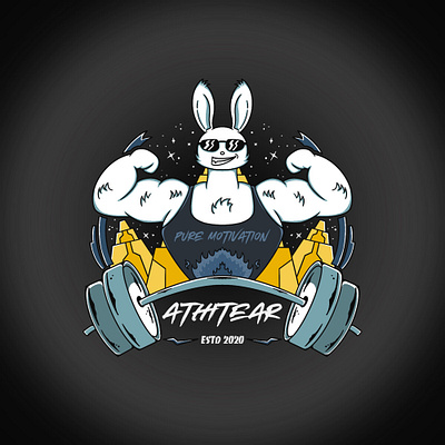 Athitear branding clothes clothing companylogo design illustration logo streetwear vector
