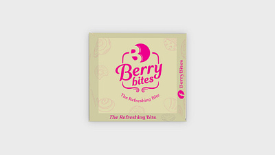 Berry Bites Option 2 brand identity branding logo minimal packaging packaging design print printing product products