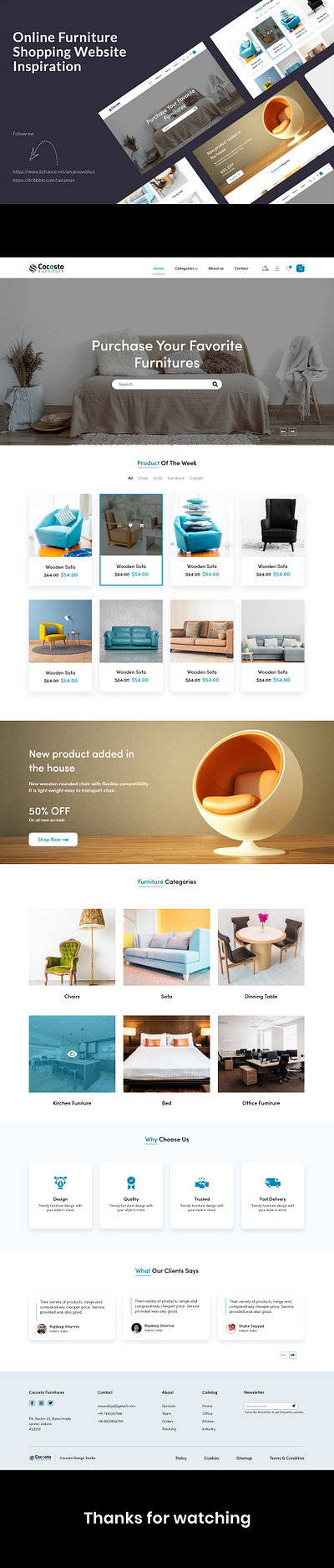 Online Furniture Shopping design furniture store online store ui ux website website design