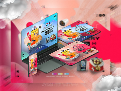 Website Delivery Online Platform design art brand design brand identity branding design designer designers idenity identitydesign illustration ipad iphone laptop logo platform design ui we can do it web webdesign website