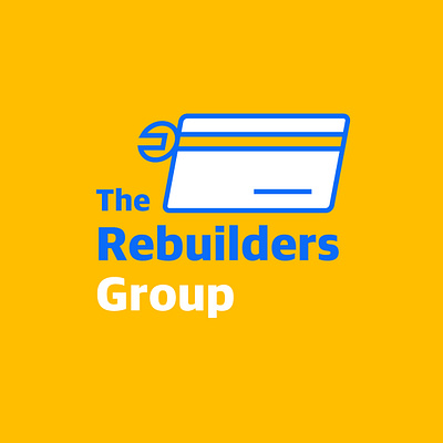 The Rebuilders Group branding credit card design graphic graphic design group icon illustration logo logo design minimal rebuilders repair typography vector