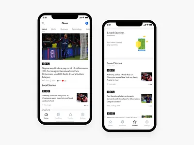 News App app mobile app design news app ui ux