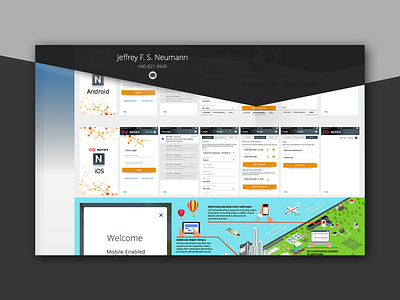 JFSN.com 1999 animation app branding design flat logo minimal ui web website