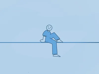 The Mask blue design illustration mask proceate sit the