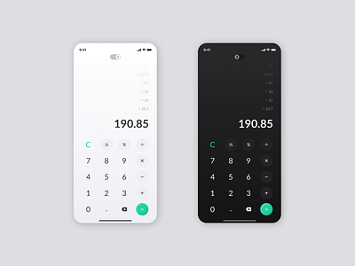 Daily UI | Calculator app app design calculator ui dailyui dailyuichallenge design ui ux
