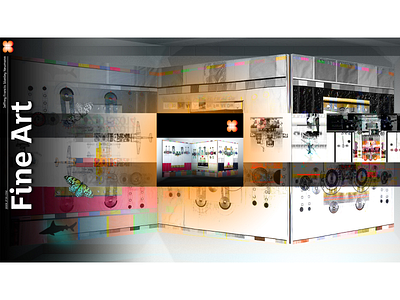 Fine Art Screen design ui website