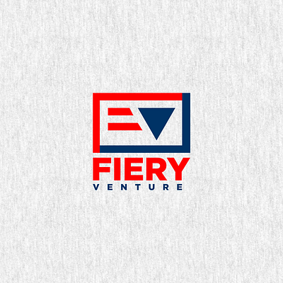 FIERY VENTURE (IT'S A CREATIVE MARKETING AGENCY LOGO) digital marketing agency logo