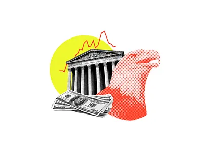 Style exploration america banks bitmap cash collage eagle exploration graphic design illustration investment law law firm money sketch stocks style exploration