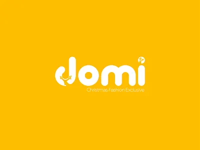Domi Fashion Logo branding christmas concept creative creative logo design fashion fashion brand fashion design graphic design icon logo logo design logotype negative space logo vector