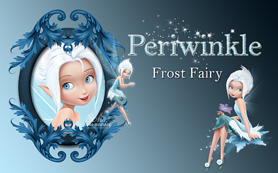 Periwinkle Disney Fairies Desktop Wallpapers advertising design disney fairy fairy tale freelancer graphic design graphicdesign kids photoshop