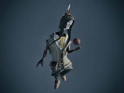 The God? 3d art alien astronaut concept art cosmos god planet shaman texturing tribal zbrush