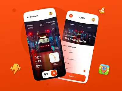 Train Ticket App app interface minimal mobile mobile app mobile apps mobile ui mobileapp mobileappdesign ticket app ticketing train ui uiux ux ux ui design