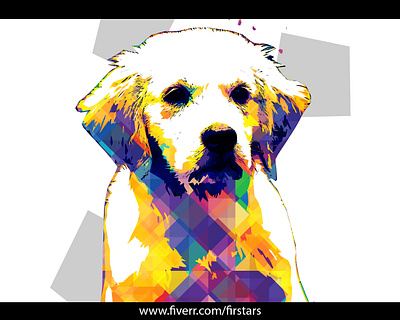 Wpap popart pet dog portrait awesome awesome art dog dog portrait illustration pet pet portrait popart portrait portrait art wpap