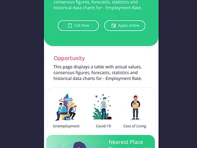 Job app mobile app mobile design mobile ui