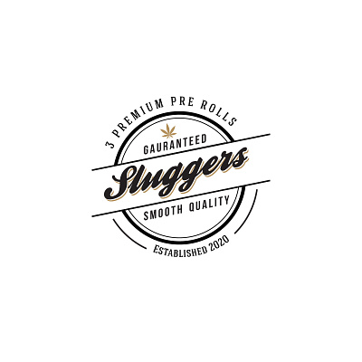 Sluggers branding design dribbble logo logo design monogram vector vintage