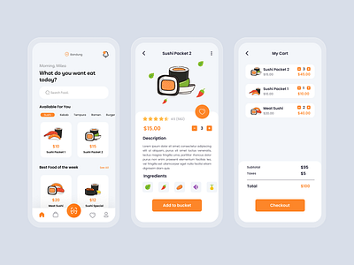 Japan Restaurant App (Food App) app design cook food app food delivery food delivery app food delivery service food order app food service japan food japanese food light mode mobile app mobile design restaurant app sushi sushi app ui ux